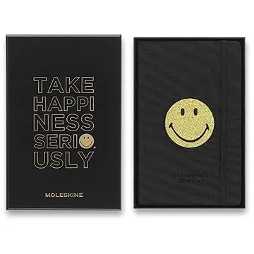 Moleskine Smiley L, tvdé desky, linkovaný (LESMILEYNTBKCLT)