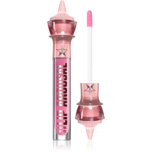 Jeffree Star Cosmetics Orgy 2 Lip Arousal Plumpin Lip Gloss lesk na rty se zvětšujícím efektem odstín Pink Robe 4 ml