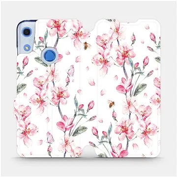 Flipové pouzdro na mobil Huawei Y6S - M124S Růžové květy (5903516123322)