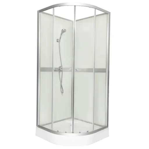 KERRA Kabina sprchová Classic 80 White + baterie 5907548113931