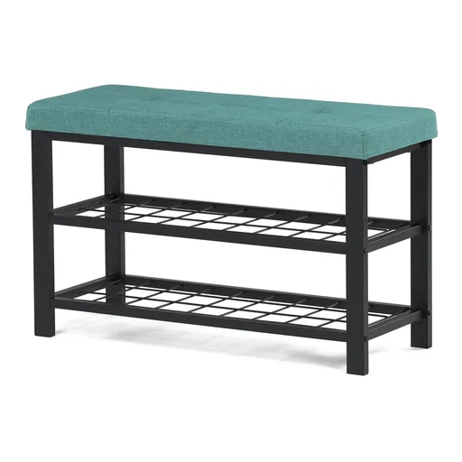 Botník se 2 policemi, zelená