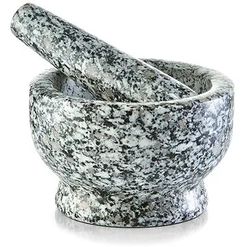 Zeller, Kuchyňský Hmoždíř GRANIT s paličkou, šedý, 13×8 cm (7680)