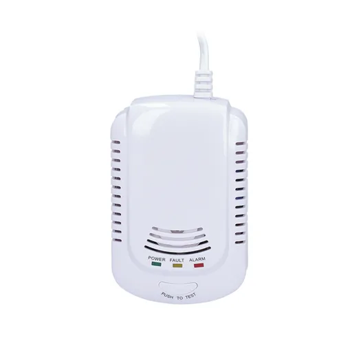 Solight detektor úniku hořlavých plynů. Polovodičový senzor, siréna 85dB, bateriová záloha 1D37