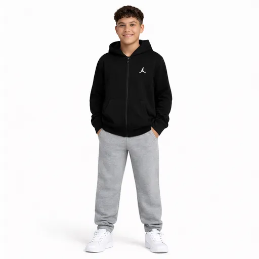 Jordan boys mj brooklyn ft fz hoodie 128-132 cm