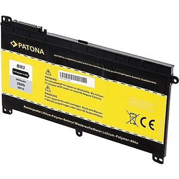 Patona pro HP Pavilion x360 13 serie  3400mAh Li-Pol 11,55V BI03XL (PT2881)