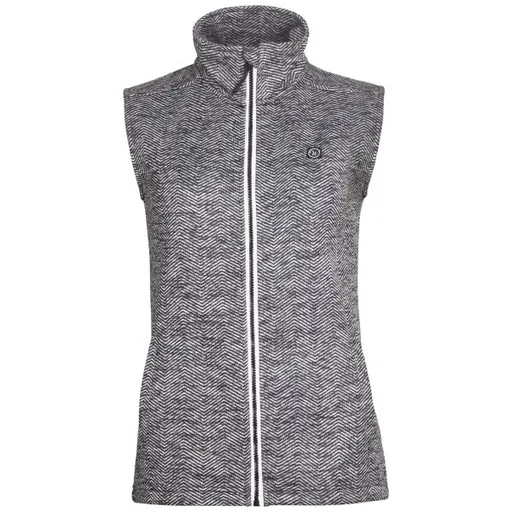 Willard TRESHA Dámská fleecová vesta, šedá, velikost