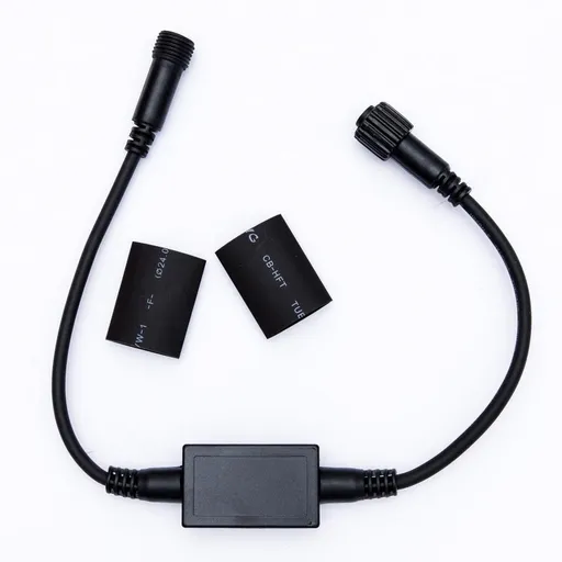 DecoLED Samostatný AC/DC můstek černá, IP67