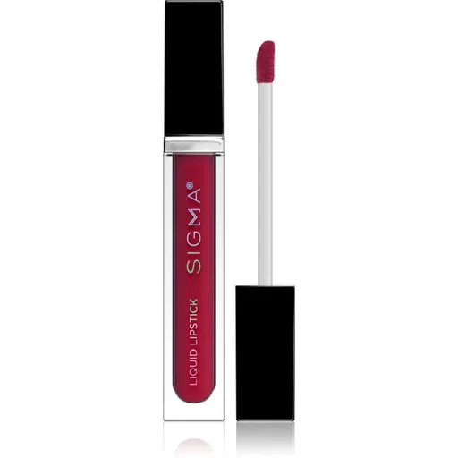 Sigma Beauty Liquid Lipstick matná tekutá rtěnka odstín Belladonna 5.7 g
