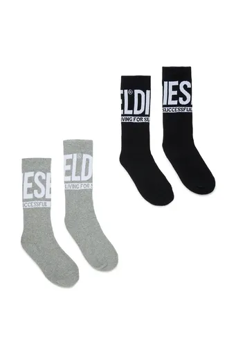 Dětské ponožky s bavlnou Diesel SKM-ZRAYBIPACK SOCKS 2-pack