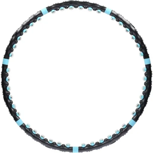 HMS HHP006 Masážní hula hoop obruč, černá, velikost