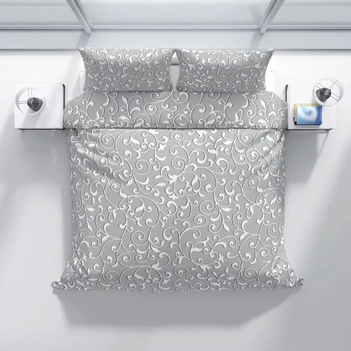 Bavlněné povlečení Grey orient, 140 x 200 cm, 70 x 90 cm