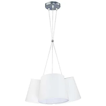 Lustr na lanku ROSSA 3xE27/40W/230V bílá (81241)