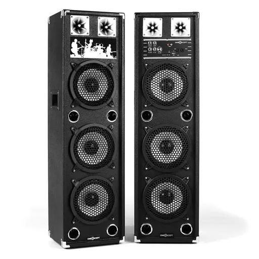 OneConcept BSX-238A, 100 W, USB, microSD, AUX, MIC, PA repro