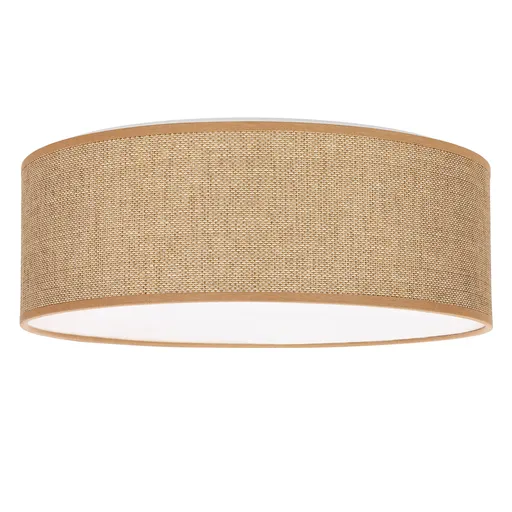 SFONDO 3 stropní svítidlo 38 cm bílé 2x40W E27 stínidlo macchiato