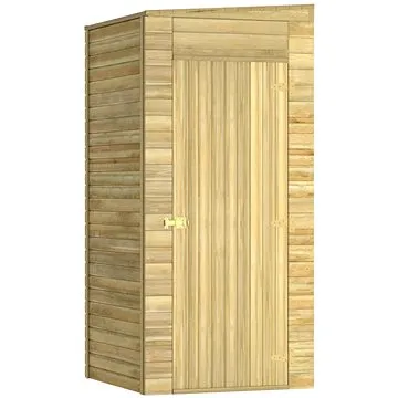 SHUMEE Skříň zahradní, dřevěná 105 × 110 × 218 cm (318200)