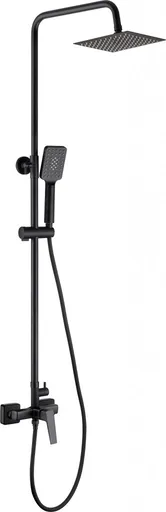 DEANTE Blur černá- Sprchový sloup s pákovou baterií  NQL_N4XM