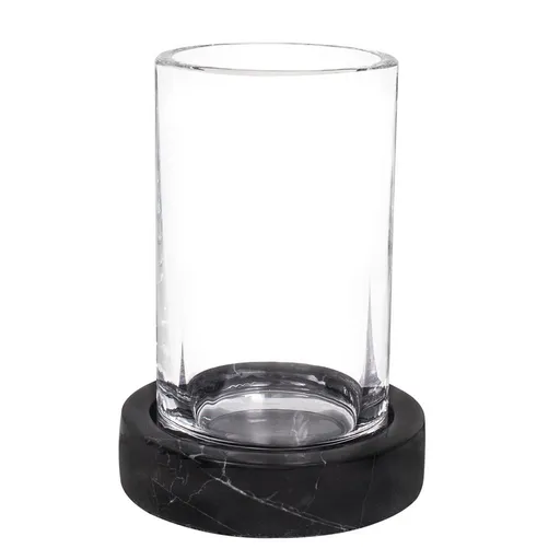 AWD Interior Kelímek na zubní kartáček Q-BATH 1540 černý mramor