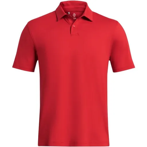 Under Armour T2G Pánské polo triko, červená, velikost M