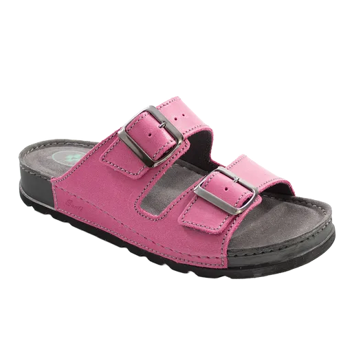 SANTÉ Dámské pantofle N/211/1/O75/CP Fialová v.41