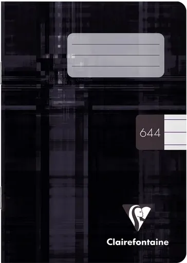 Školní sešit Clairefontaine Metric A6 "644", černý