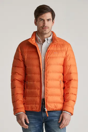 BUNDA GANT LIGHT DOWN JACKET PUMPKIN ORANGE