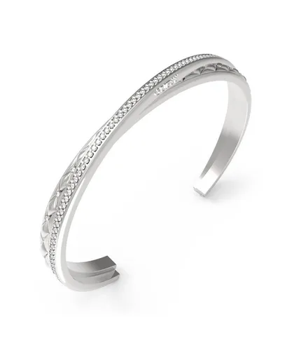 Guess Pevný ocelový náramek Stylish Guess JUBB04584JWRH 5,5 cm