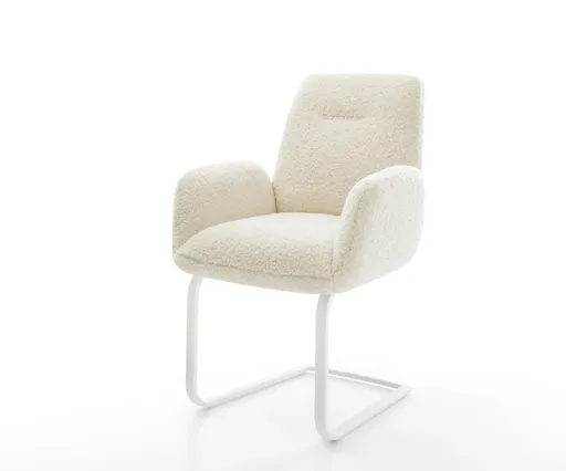 Jídelní židle Zoa-Flex plyšový manšestr béžová jídelní židle