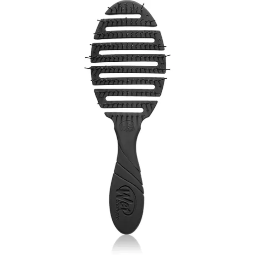 Wet Brush Flex Dry plochý kartáč na vlasy Black 1 ks