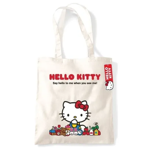 Hello Kitty taška přírodní