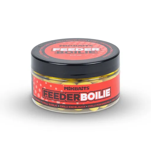 Mikbaits Feeder boilie 8+12mm 100ml - Chilli Česnek,Mikbaits Feeder boilie 8+12mm 100ml - Chilli Česnek
