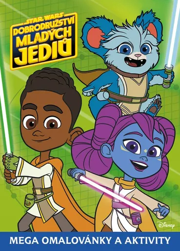 Star Wars - Dobrodružství mladých Jediů - Mega omalovánky a aktivity - kolektiv autorů