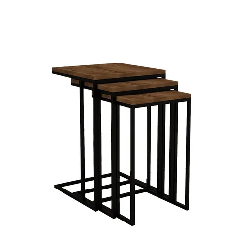 Odkládací stolek Pino, 3 ks