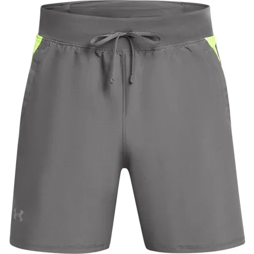 Under Armour LAUNCH ELITE 2IN 17'' Pánské kraťasy, šedá, velikost S