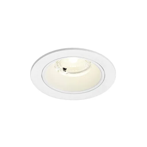 BIG WHITE (SLV) NUMINOS S Stropní vestavné svítidlo, 4000 K, 40°, IP20, kulaté, bílé 1009482