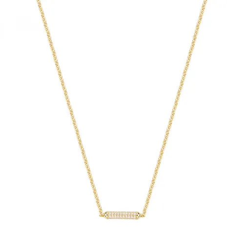 Rosato Pozlacený náhrdelník s kubickými zirkony Bianca RZBI57