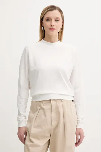 Bavlněné tričko s dlouhým rukávem G-Star