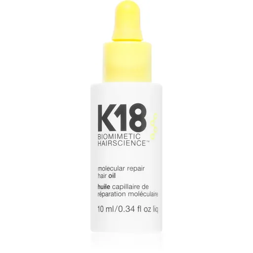 K18 Molecular Repair Hair Oil vyživující suchý olej pro poškozené a křehké vlasy 10 ml