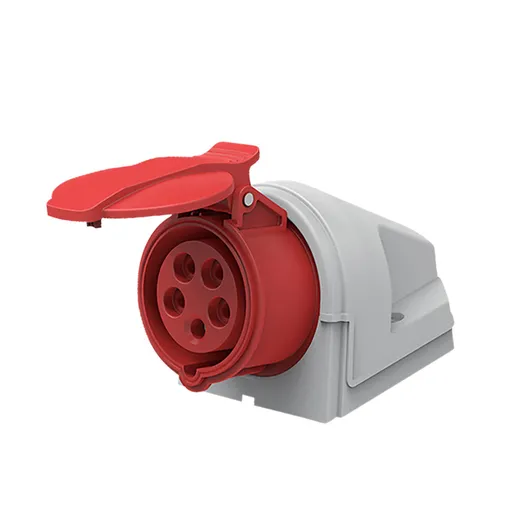 Solight zásuvka nástěnná, 5-pólová, 400v/16A, IP44 P153
