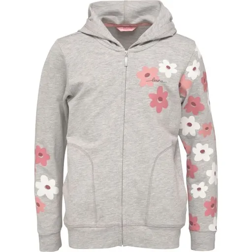 Lewro BRIA Dívčí mikina, šedá, velikost 164-170