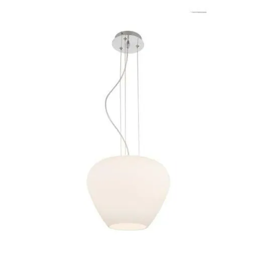 Závěsné svítidlo AZzardo Baloro L white AZ3175 E27 1x60W IP20 38cm bílé