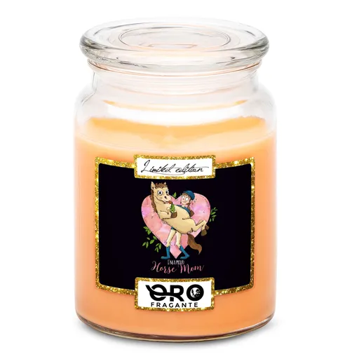 Svíčka Horse mom (Vůně svíčky: Tropické ovoce)