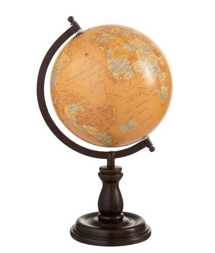 Dekorační glóbus Ochre medium - 22*20*39 cm J-Line by Jolipa