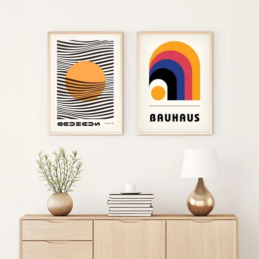 Dekorativní rámovaný obraz z MDF (2 kusy) Huhu246 - 50 x 70