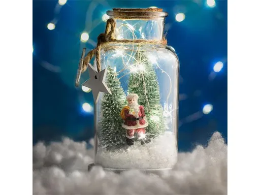Dekorace vánoční FAMILY 58750 sněhová láhev