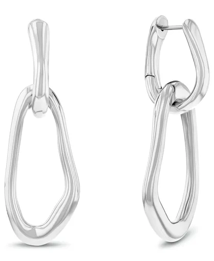 Calvin Klein Visací náušnice z oceli 2v1 Statement Links 35000749