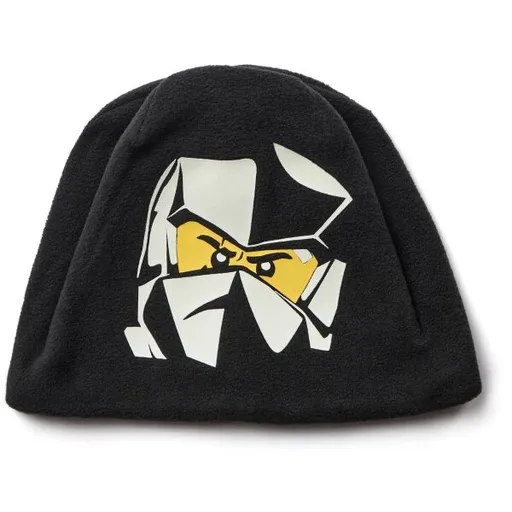 LEGO® kidswear LWARIS 607 Chlapecká zimní čepice, černá, velikost 54-56
