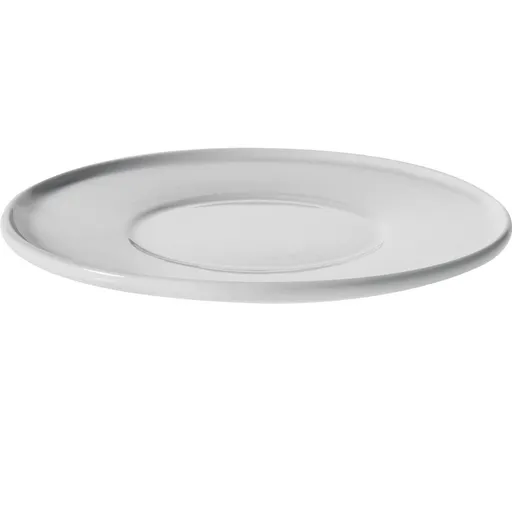 Podšálek pro moka šálek PLATEBOWLCUP Alessi 12 cm bílý