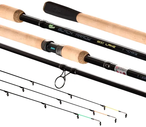 Sensas prut black arrow feeder 800 lake 3,3 m 40-80 g 2+3 díly