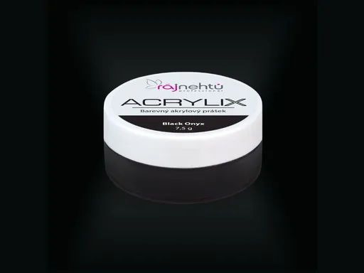 Ráj nehtů Akrylový prášek ACRYLIX 7,5 g - Black Onyx