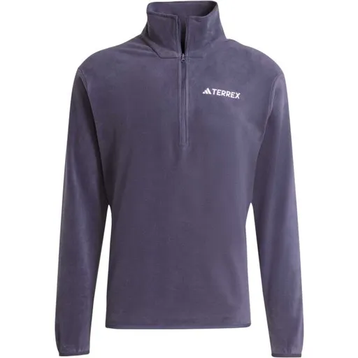 adidas MULTI TERREX ESSENTIALS HZ FL Pánská mikina, tmavě modrá, velikost